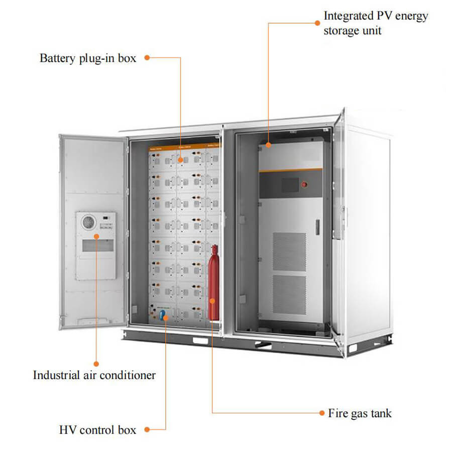 Batería de litio de almacenamiento de energía a escala de red comercial de 197kWh 