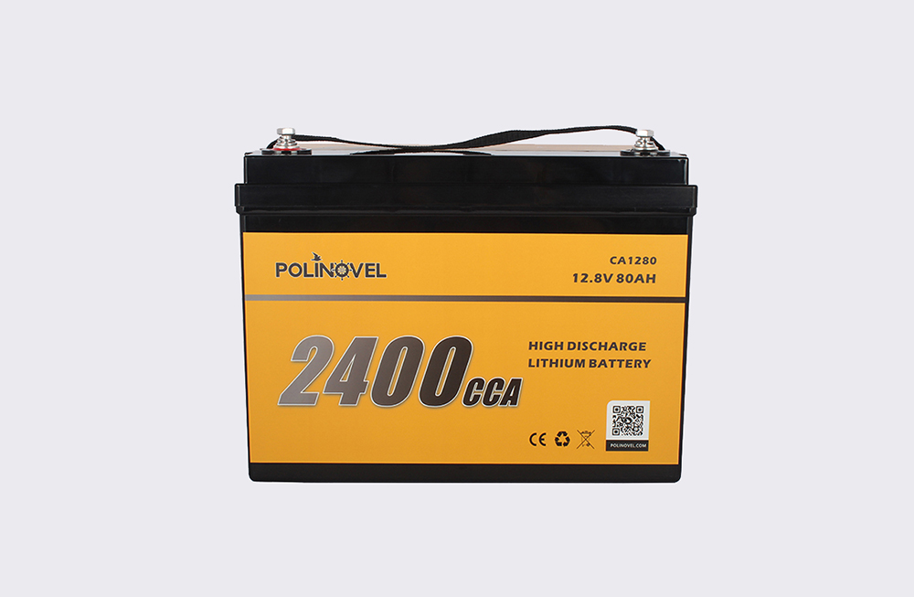 Batería que comienza del litio profundo del ciclo 12V 80Ah 2400CCA de la alta seguridad